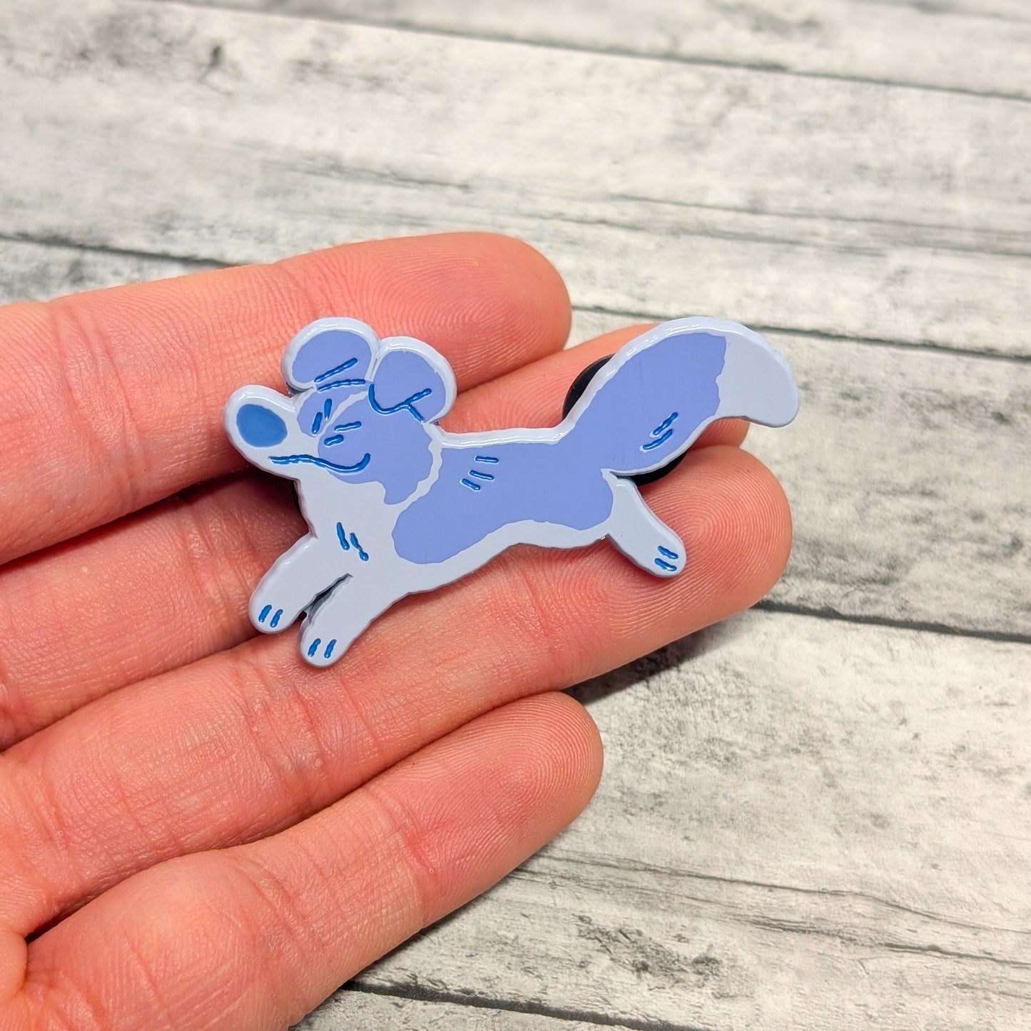 Border Collie Enamel Pin