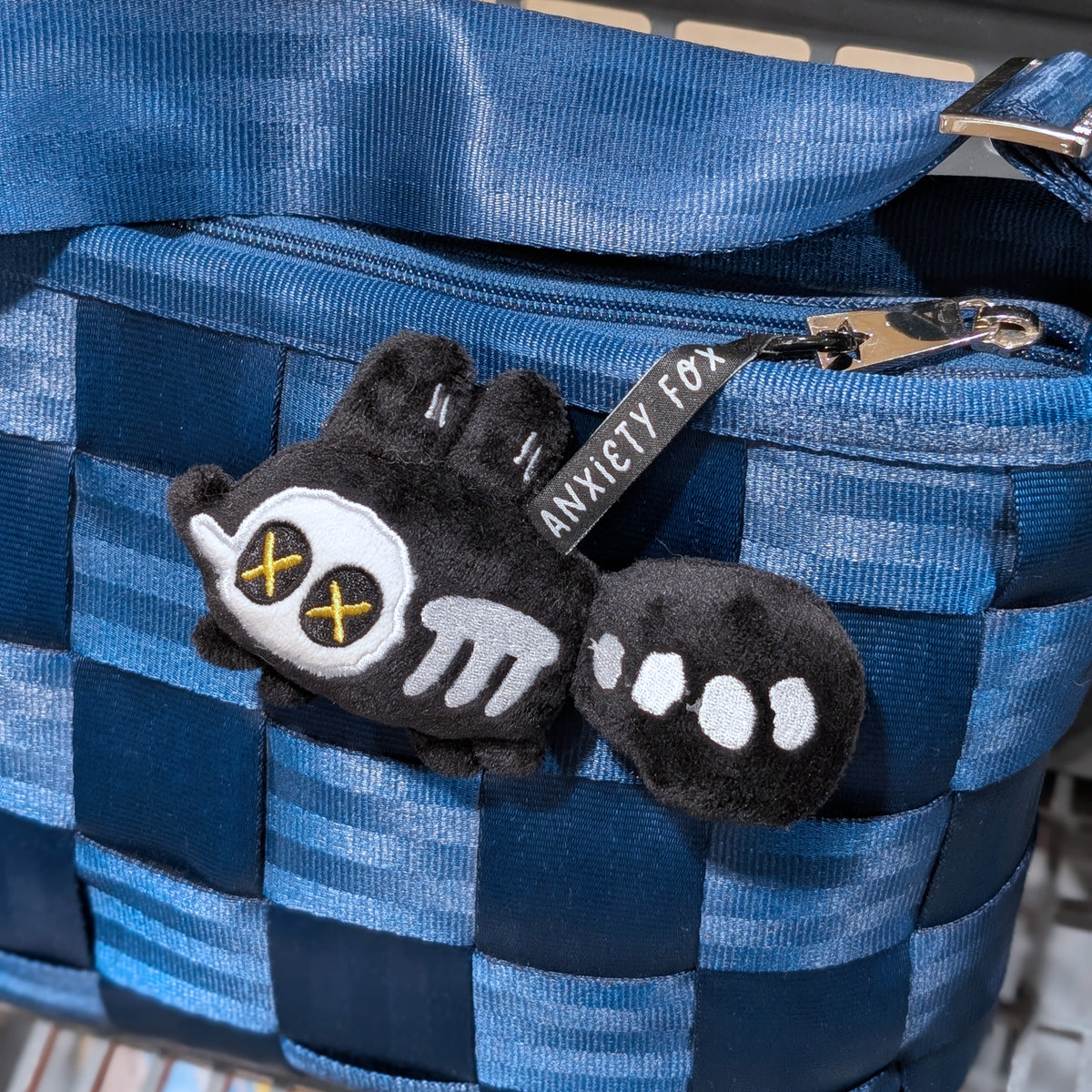 Soft Smol Feelings plush toy by Made By Nao!, depicting a small, cute, dead-looking mood plush with expressive features.