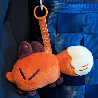 Soft red fox plush toy from Smol Feelings by Made By Nao! Cozy, cuddly mood plush in a cute fox design.