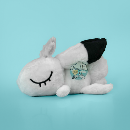 Small Fluffy Support Bunny Plush