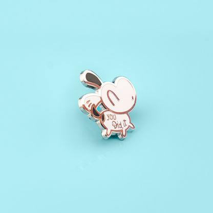 You Did It! - ADHD Puppy Enamel Pin