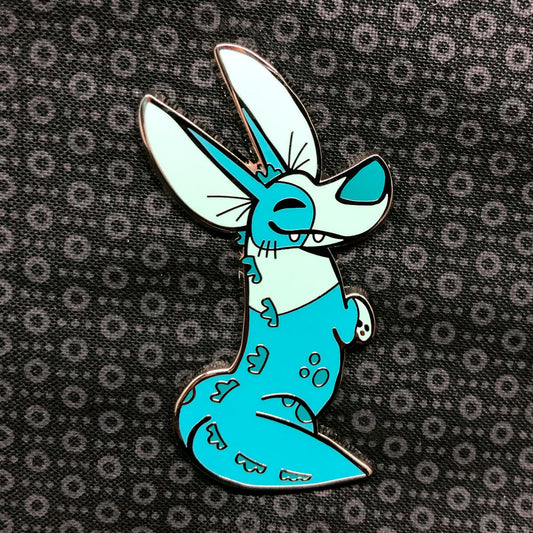 Kaiju Corgi enamel pin by Made By Nao! featuring a colorful, playful corgi design with kaiju monster elements.